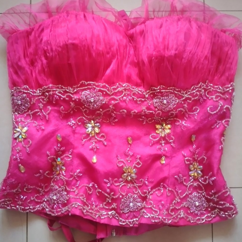 PINK QUINCEANERA DRESS
